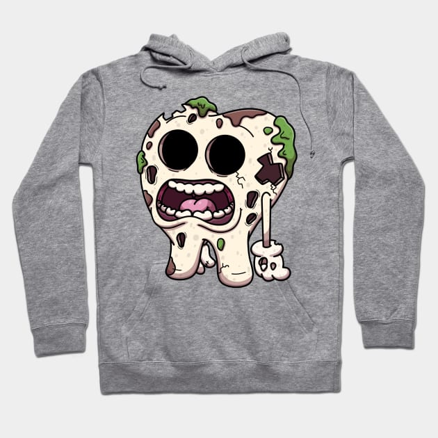 Zombie Tooth Hoodie by TheMaskedTooner